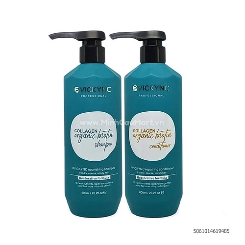 Dầu gội, xả Biotin Organic 600ml